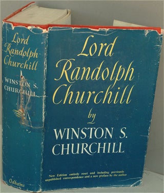 Item #34275 Lord Randolph Churchill. Winston S. Churchill