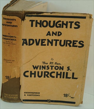 Item #34470 Thoughts and Adventures. Winston S. Churchill