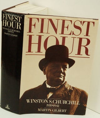 Item #34555 Winston S. Churchill, Volume VI, Finest Hour 1939-1941. Martin Gilbert