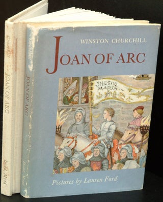 Item #34559 Joan of Arc, Her Life as Told by Winston Churchill. Pictures by Lauren Ford. Winston...