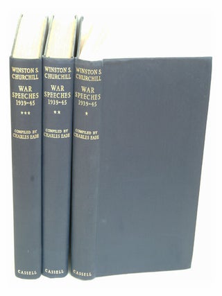 The War Speeches of the Rt. Hon. Winston S. Churchill, 3 volumes