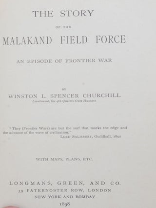 The Story of the Malakand Field Force