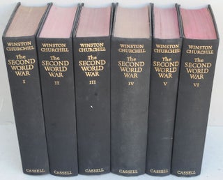 The Second World War, first edition set signed in Vol. I