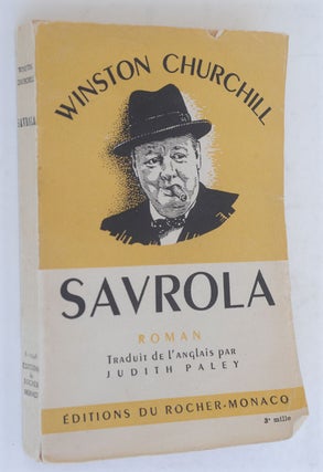 Item #34904 Savrola (in French). Winston S. Churchill