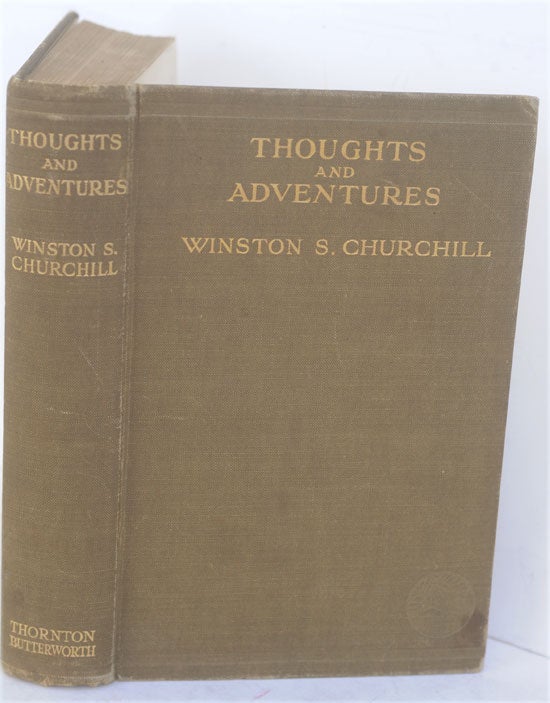 Item #35055 Thoughts and Adventures. Winston S. Churchill.