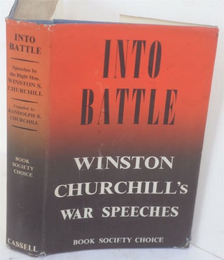 Item #35154 Into Battle. Winston S. Churchill