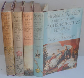 Item #35176 A History of the English-Speaking Peoples, 4 vols. Winston S. Churchill