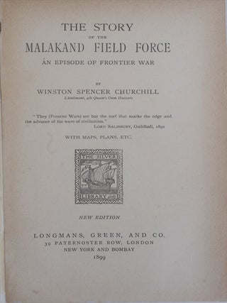 The Story of the Malakand Field Force