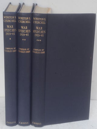 The War Speeches of the Rt. Hon. Winston S. Churchill, 3 volumes