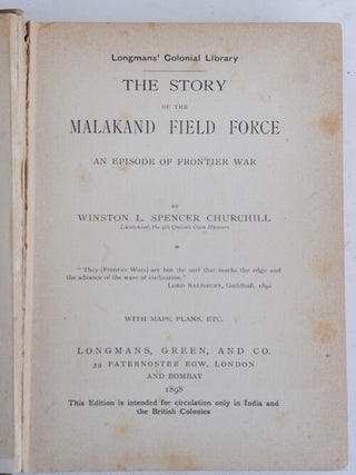 The Story of the Malakand Field Force