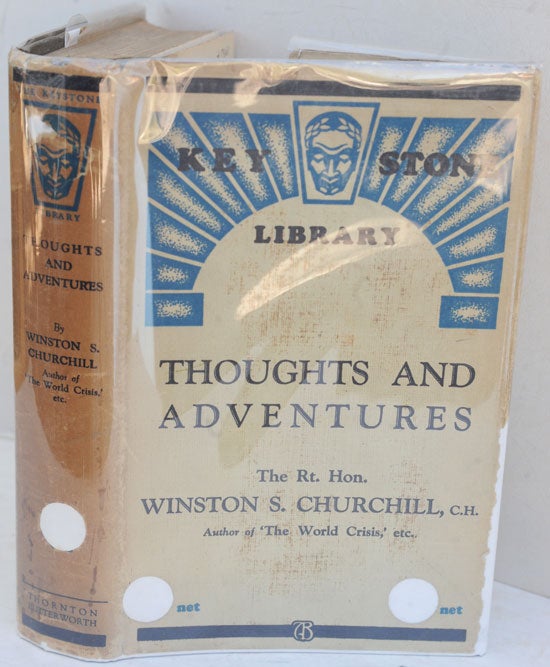 Item #35387 Thoughts and Adventures. Winston S. Churchill.