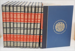 Item #36054 A History of the English-speaking Peoples, part work in deluxe binding 12 vols....