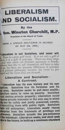 General Election 1910 Set of Leaflets