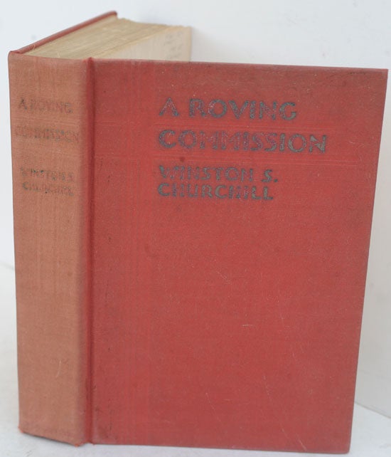 Item #36549 A Roving Commission (My Early Life). Winston S. Churchill.