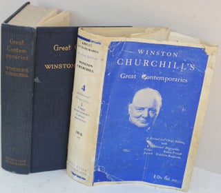 Item #36553 Great Contemporaries. Winston S. Churchill