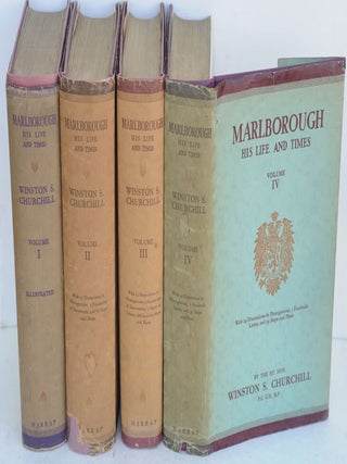 Item #36601 Marlborough: His Life and Times (Signed by Churchill). Winston S. Churchill
