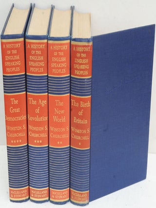 A History of the English-Speaking Peoples, 4 volumes Canadian Limited Presentation Edition)