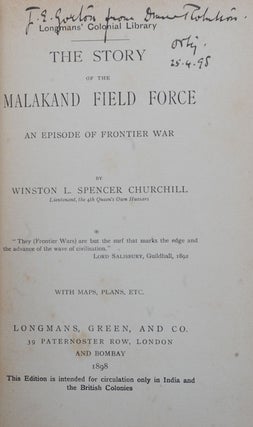 The Story of the Malakand Field Force
