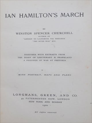 Ian Hamilton’s March