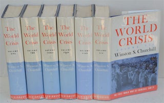 Item #36627 The World Crisis, full set of six. Winston S. Churchill