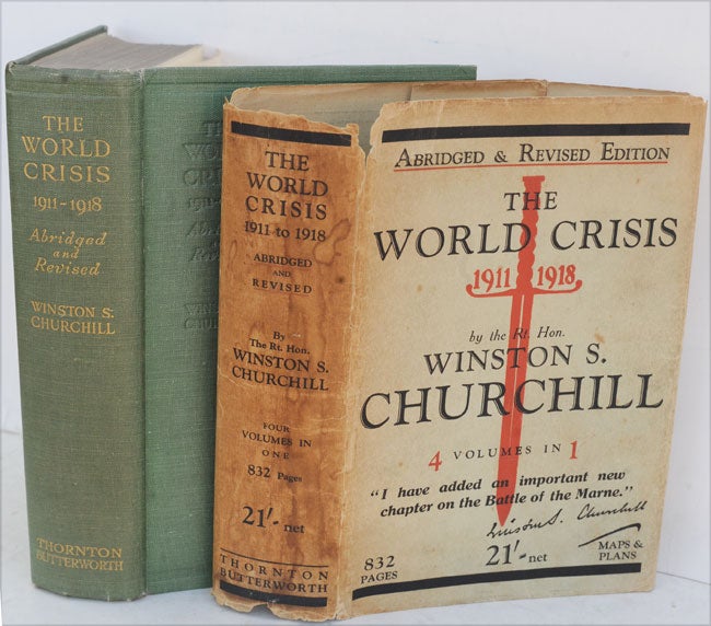 Item #36629 The World Crisis 1911-1918 ( Abridged and Revised). Winston S. Churchill.