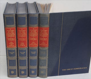 Item #36654 A History of the English-Speaking Peoples, 4 vols. Winston S. Churchill