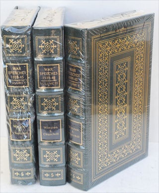 Item #36666 The War Speeches of Winston S. Churchill (3 volume set). Winston S. Churchill