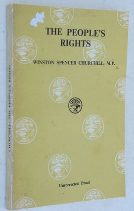 Item #36678 The People’s Rights. Winston S. Churchill