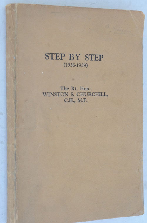 Item #36679 Step by Step PROOF COPY. Winston S. Churchill.