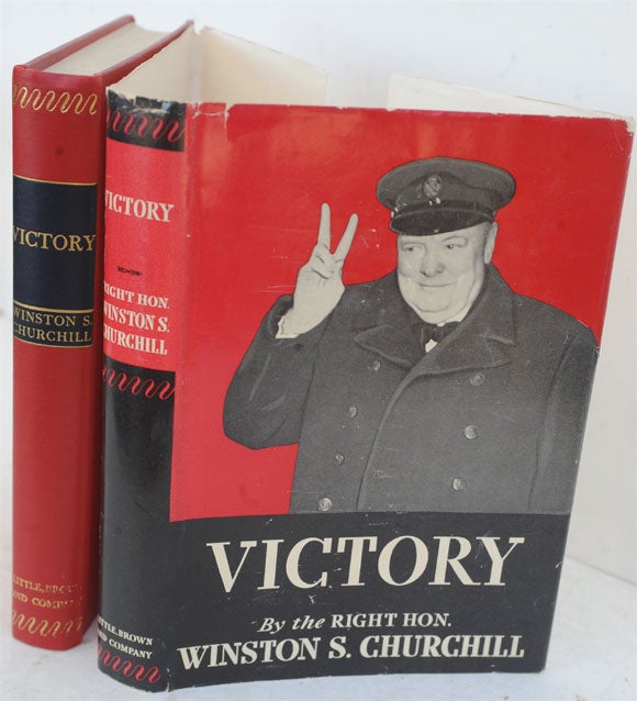 Item #36709 Victory. Winston S. Churchill.