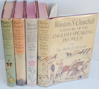 Item #36794 A History of the English-Speaking Peoples, 4 vols. Winston S. Churchill