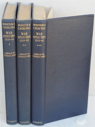 The War Speeches of the Rt. Hon. Winston S. Churchill, 3 volumes