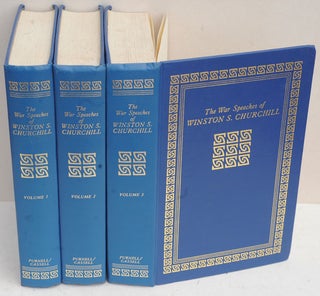 Item #36856 The War Speeches of the Rt. Hon. Winston S. Churchill, 3 volumes. Winston S. Churchill