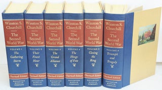 Item #36893 The Second World War, 6 volume set. Winston S. Churchill