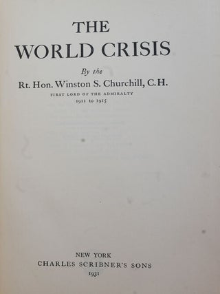 The World Crisis 1911-1918 ( Abridged and Revised)