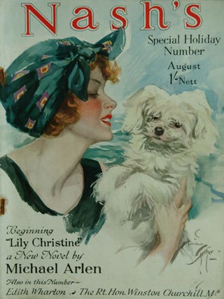 Item #4467 Churchill article in NASH'S Magazine August 1928. Winston S. Churchill