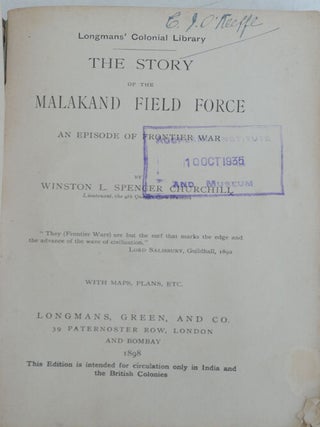 The Story of the Malakand Field Force