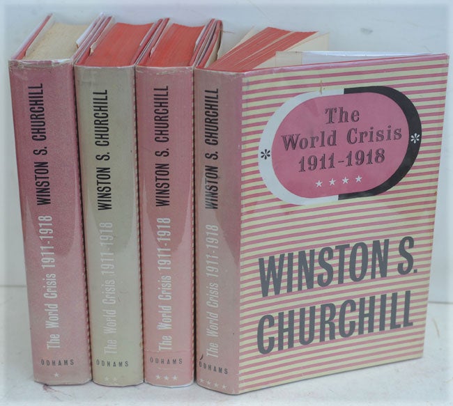 Item #50090 The World Crisis 1911-1918. Winston S. Churchill.