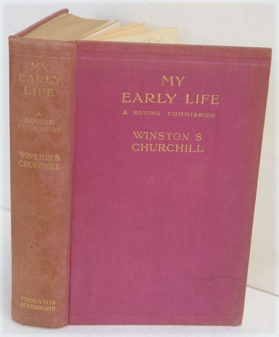 Item #50100 My Early Life. Winston S. Churchill.