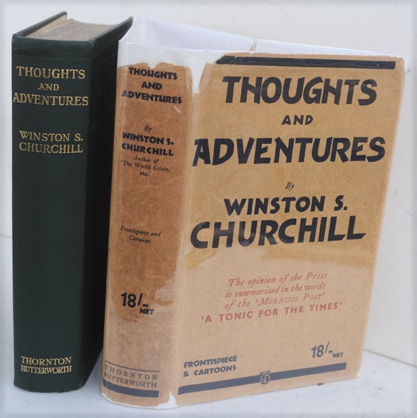 Item #50108 Thoughts and Adventures. Winston S. Churchill.