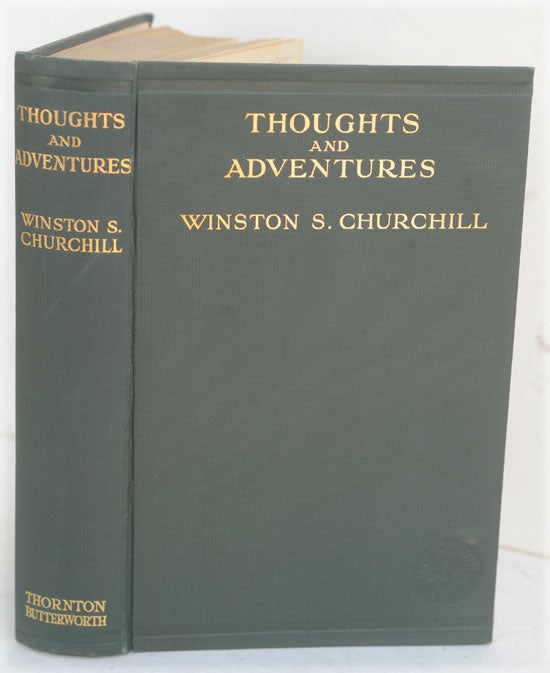 Item #50113 Thoughts and Adventures. Winston S. Churchill.