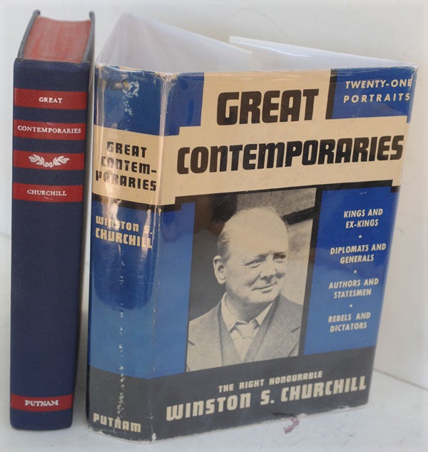 Item #50124 Great Contemporaries. Winston S. Churchill.