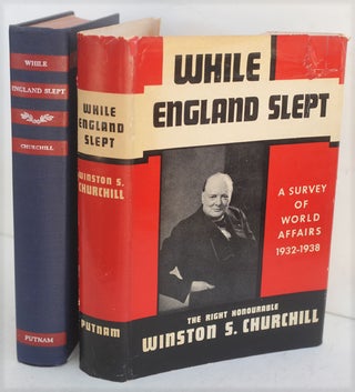 Item #50127 While England Slept. Winston S. Churchill