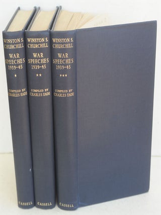 The War Speeches of the Rt. Hon. Winston S. Churchill, 3 volumes