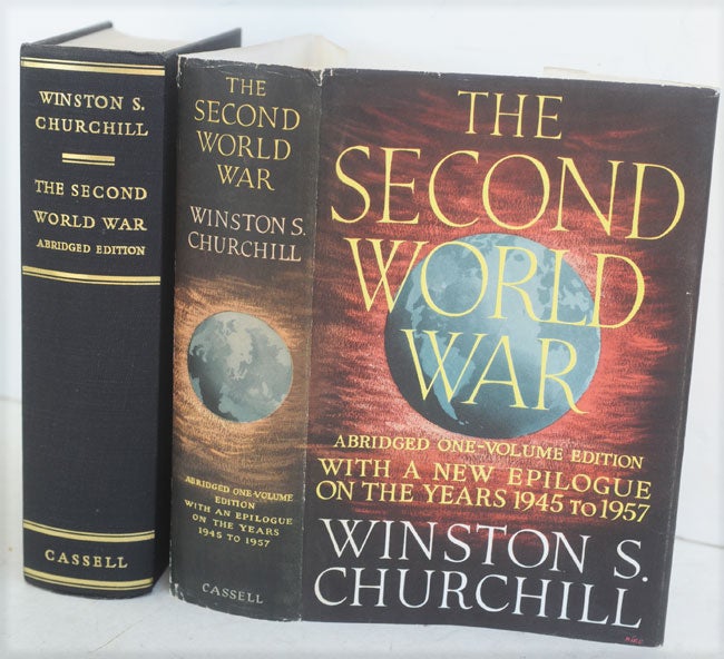 Item #50151 The Second World War, Abridged one-volume edition. Winston S. Churchill.