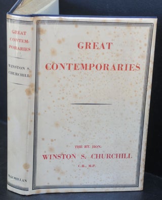 Item #50286 Great Contemporaries. Winston S. Churchill