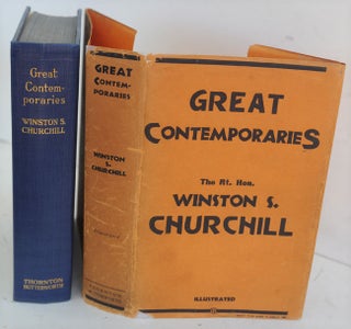 Item #50291 Great Contemporaries. Winston S. Churchill