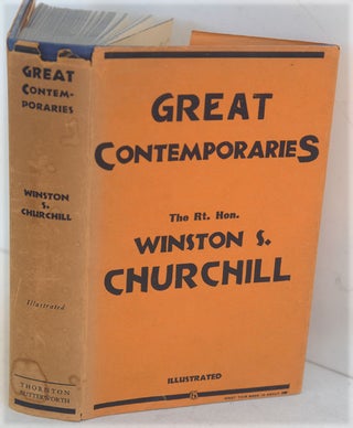 Item #50293 Great Contemporaries. Winston S. Churchill