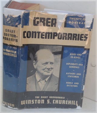 Item #50295 Great Contemporaries. Winston S. Churchill