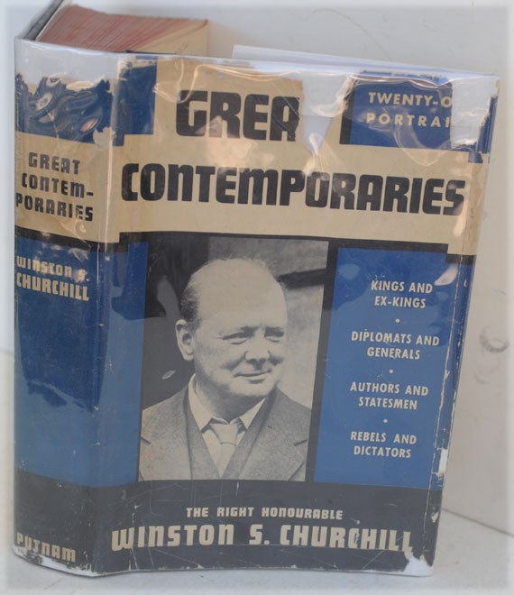 Item #50295 Great Contemporaries. Winston S. Churchill.